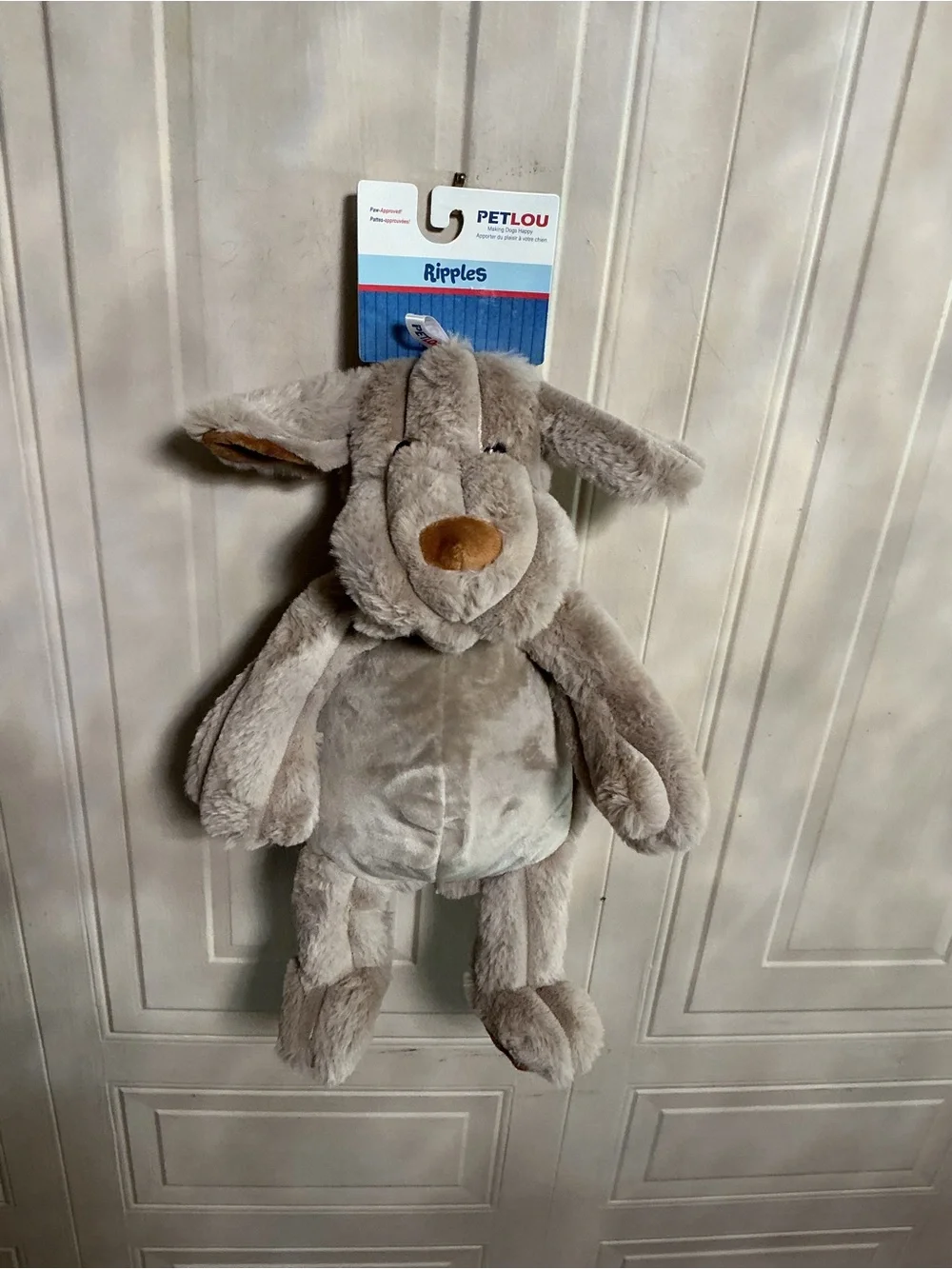 - - Petlou dog toy 18 very Solf clinker & squeaker.Donkey